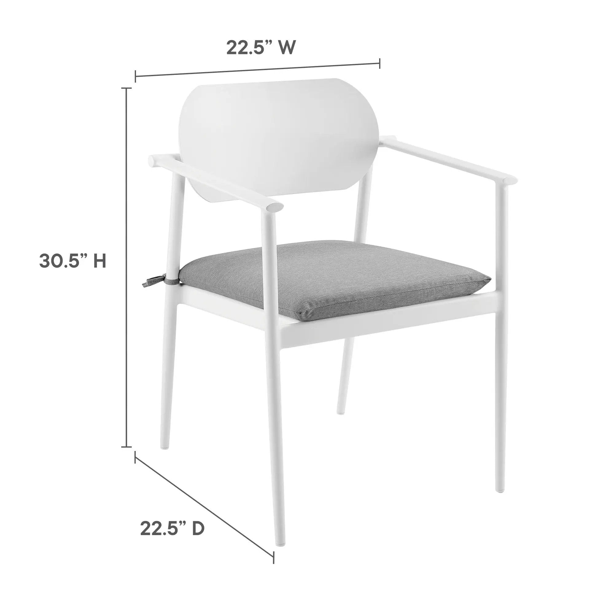 Aeris 9-Piece Outdoor Patio Aluminum Dining Set by Modway by HouseOfZazla