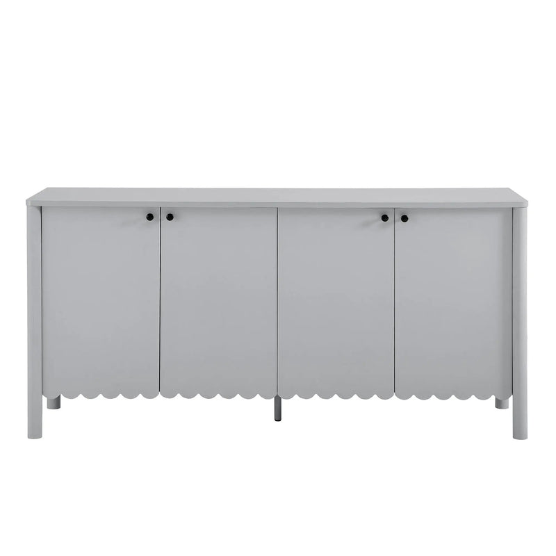 Emmeline 66" 4-Door Scalloped Sideboard Cabinet by Modway by HouseOfZazla