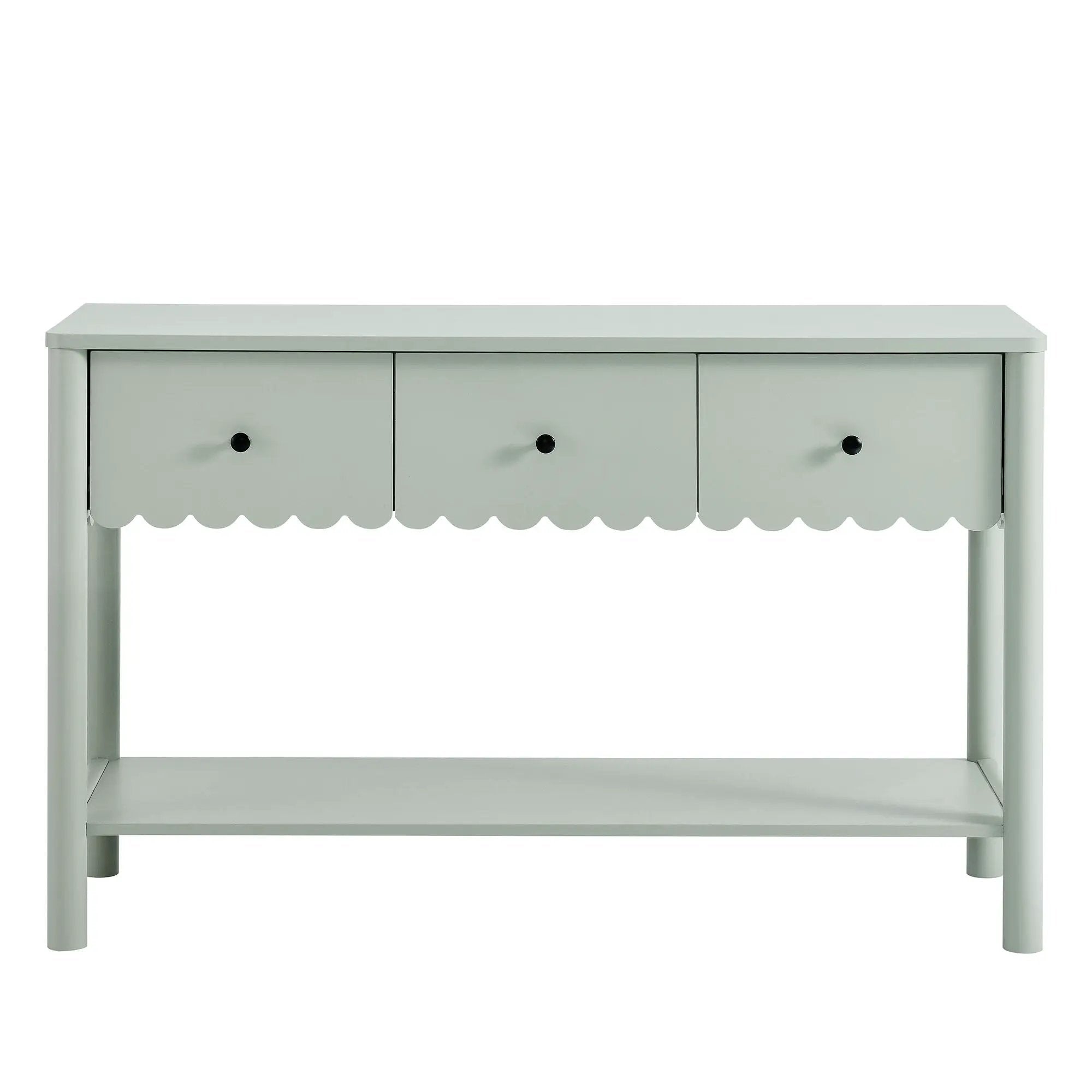 Emmeline 3-Drawer Scalloped Console Table by Modway by HouseOfZazla