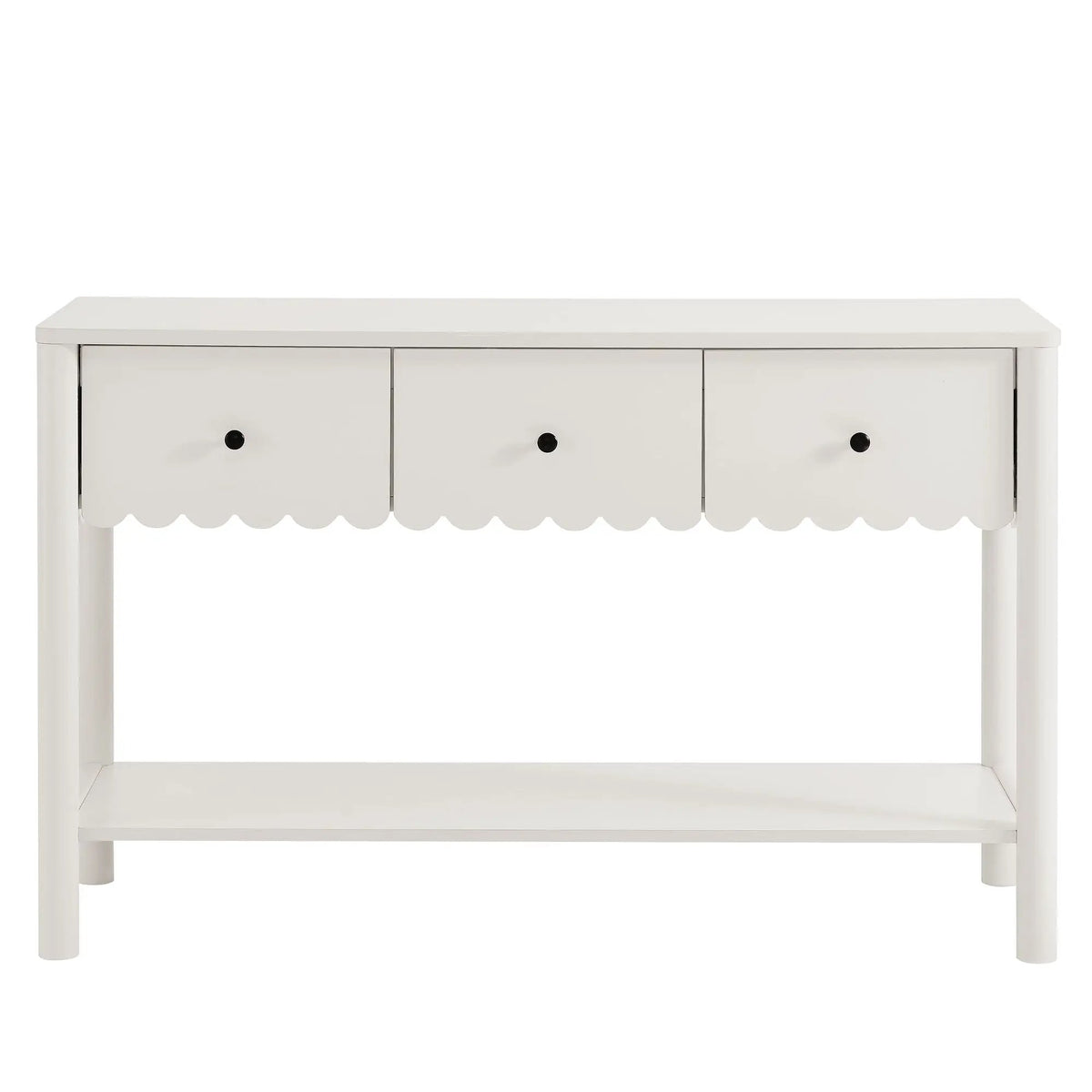 Emmeline 3-Drawer Scalloped Console Table by Modway by HouseOfZazla