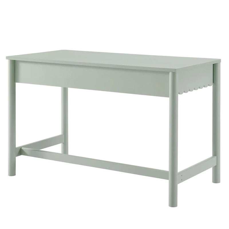 Emmeline 1-Drawer Scallop Writing Desk by Modway by HouseOfZazla