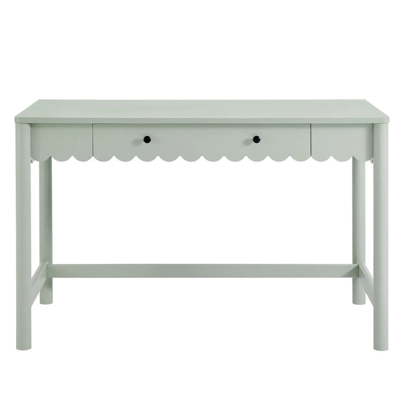 Emmeline 1-Drawer Scallop Writing Desk by Modway by HouseOfZazla