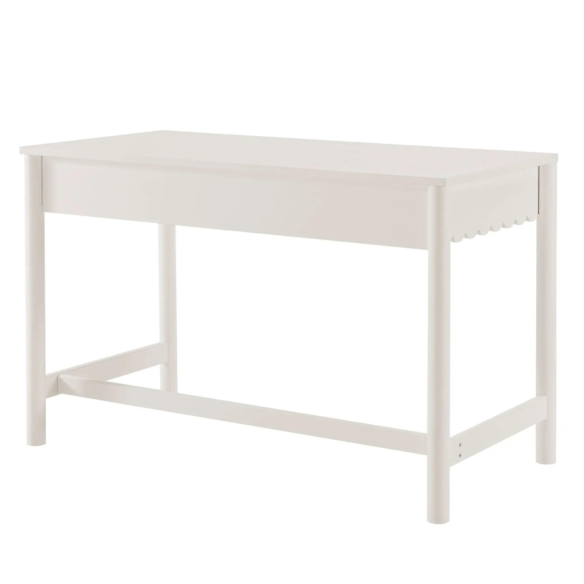 Emmeline 1-Drawer Scallop Writing Desk by Modway by HouseOfZazla