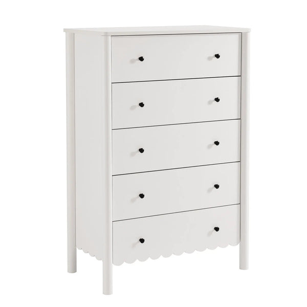Emmeline Scalloped 5-Drawer Chest by Modway