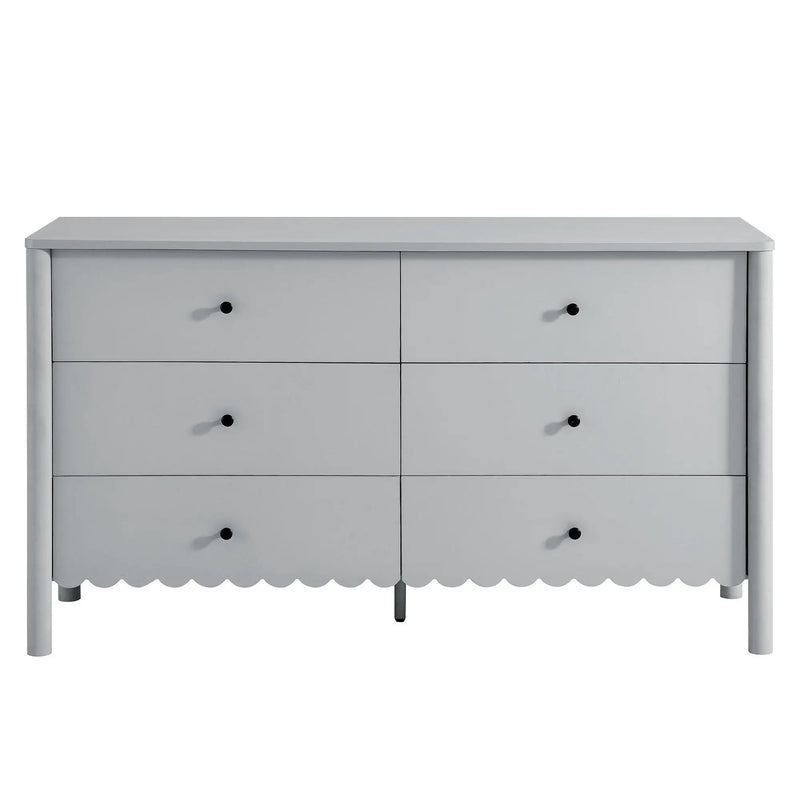 Emmeline Scalloped 6-Drawer Dresser by Modway by HouseOfZazla