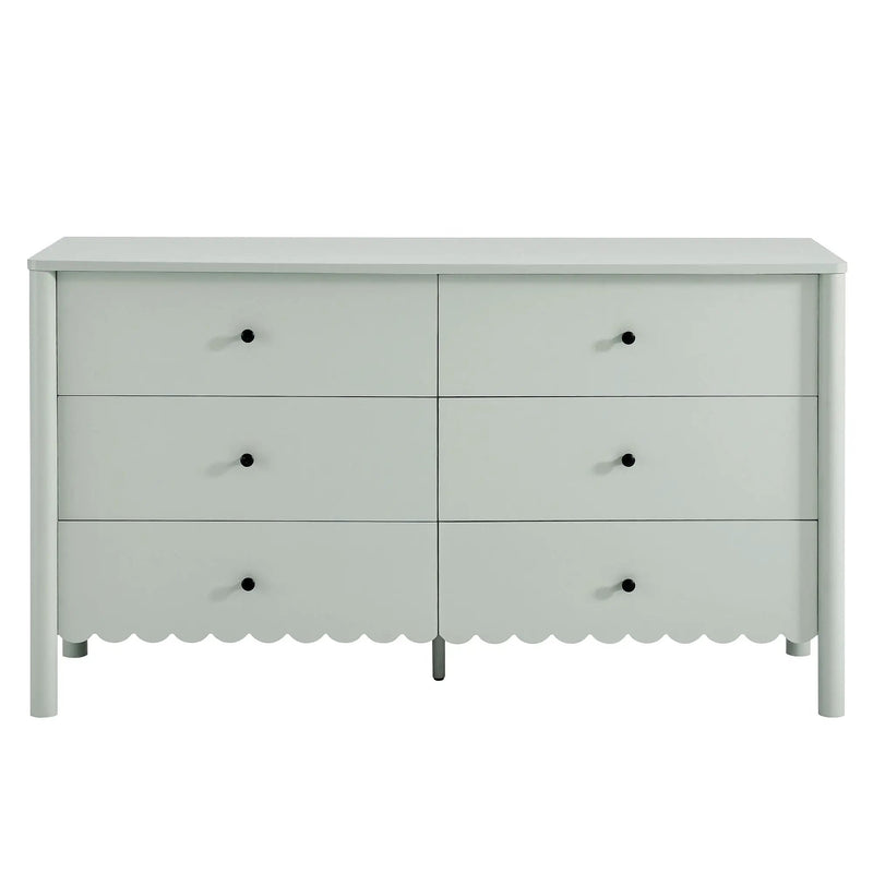 Emmeline Scalloped 6-Drawer Dresser by Modway by HouseOfZazla