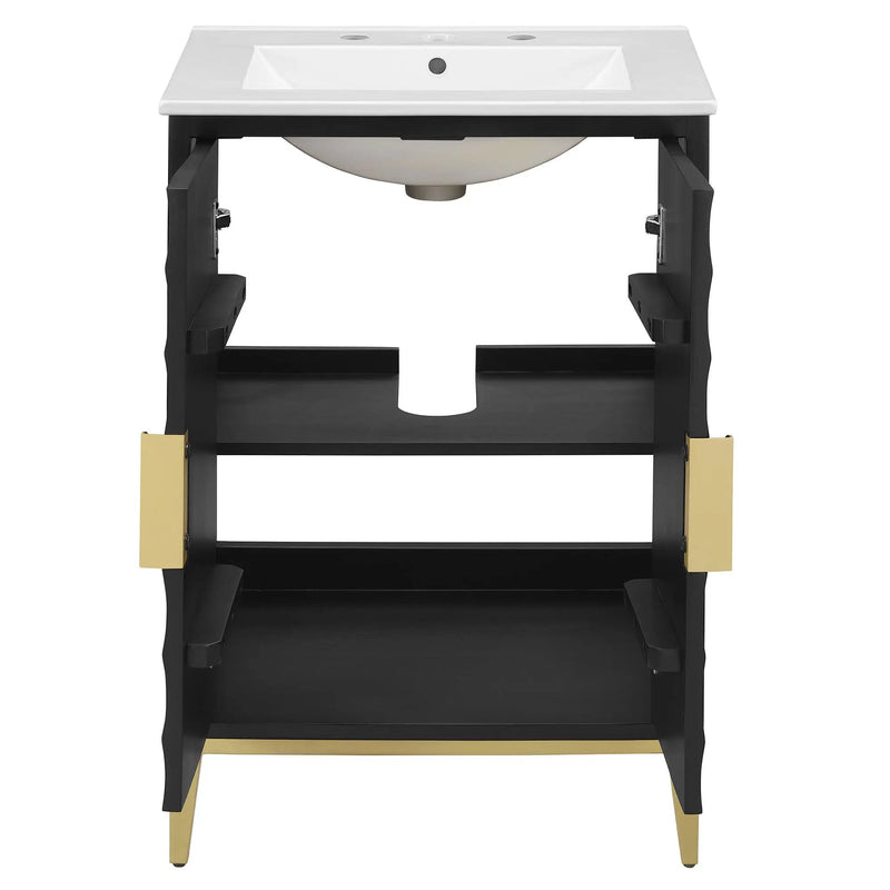 Beau 24" Wood Bathroom Vanity with Basin by Modway by HouseOfZazla