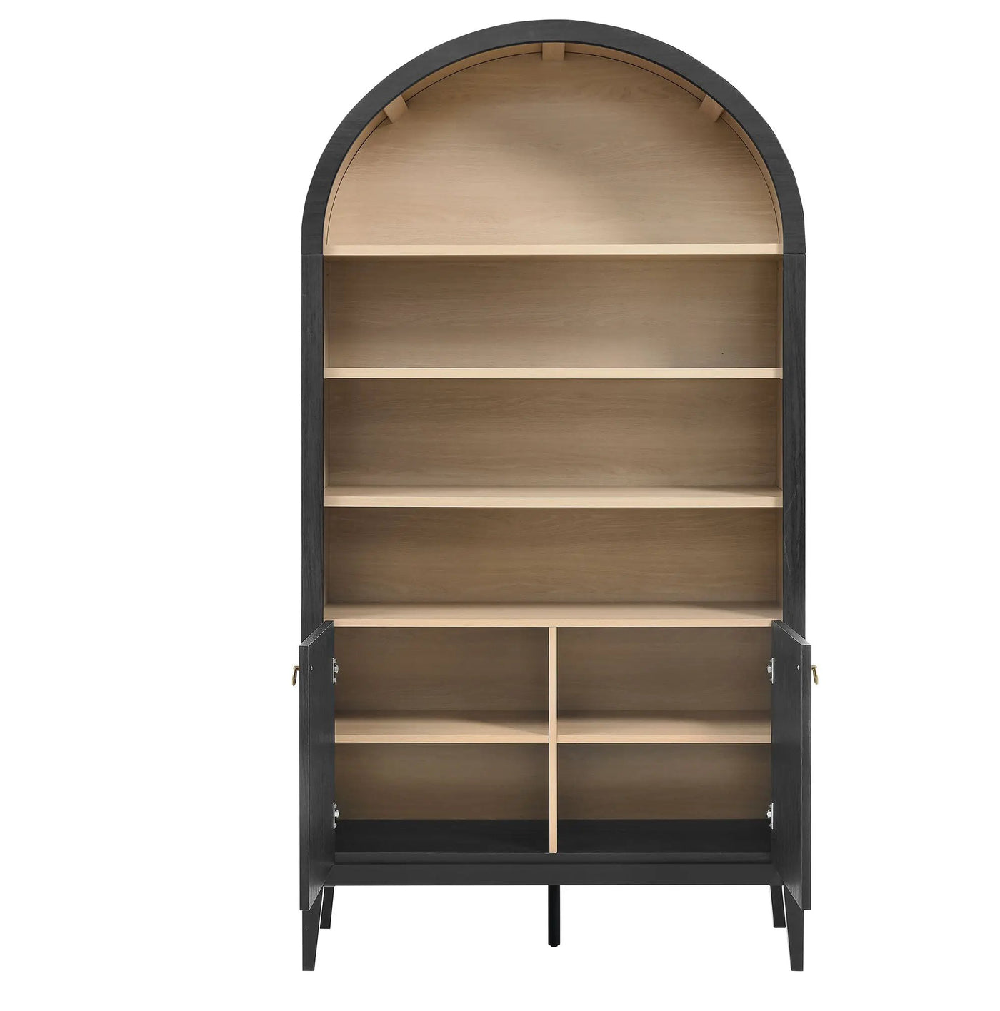 Nolan 74" Tall Wide Arched Storage Display Cabinet Bookshelf by Modway by HouseOfZazla
