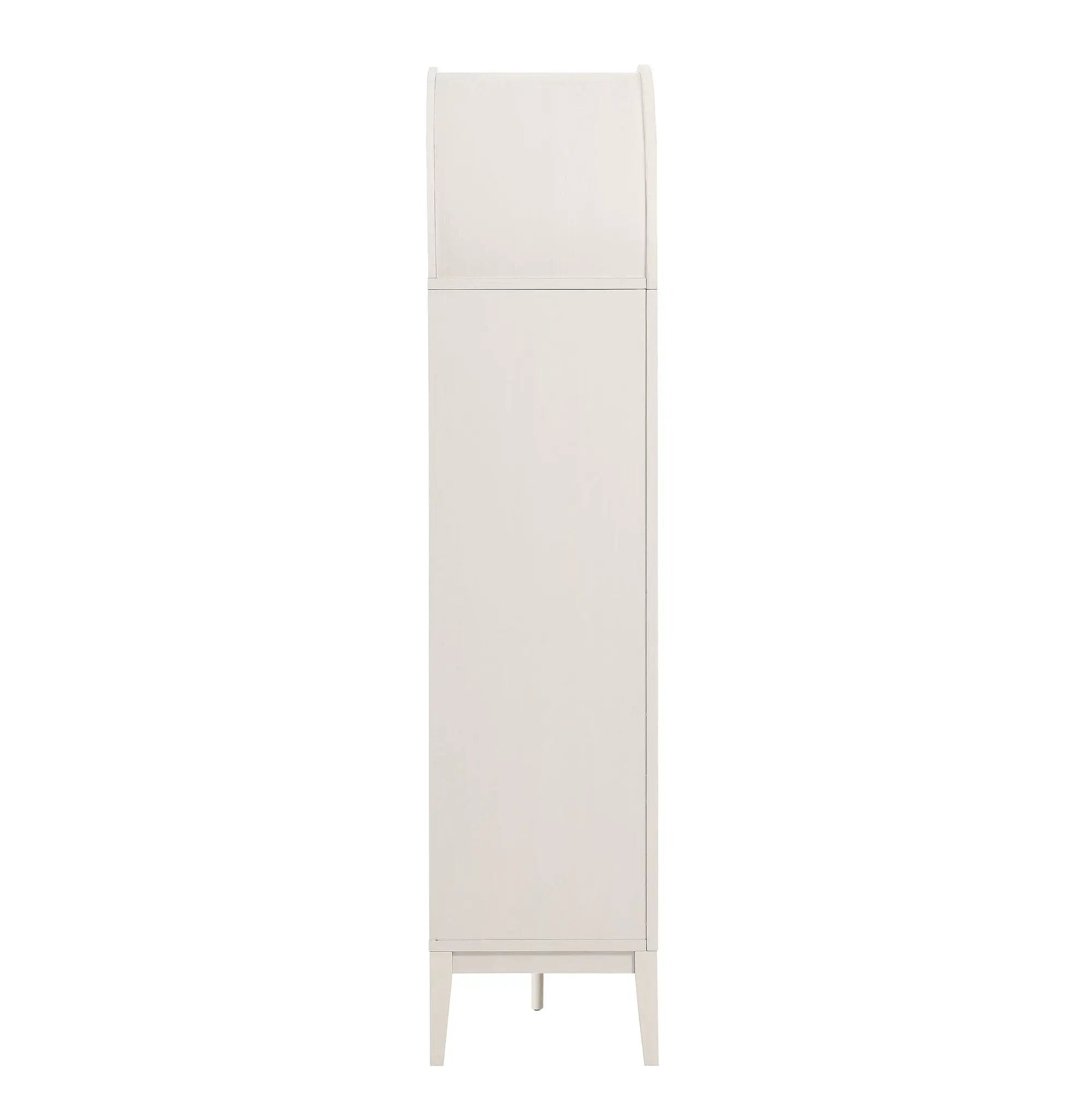 Nolan 74" Tall Wide Arched Storage Display Cabinet Bookshelf by Modway by HouseOfZazla