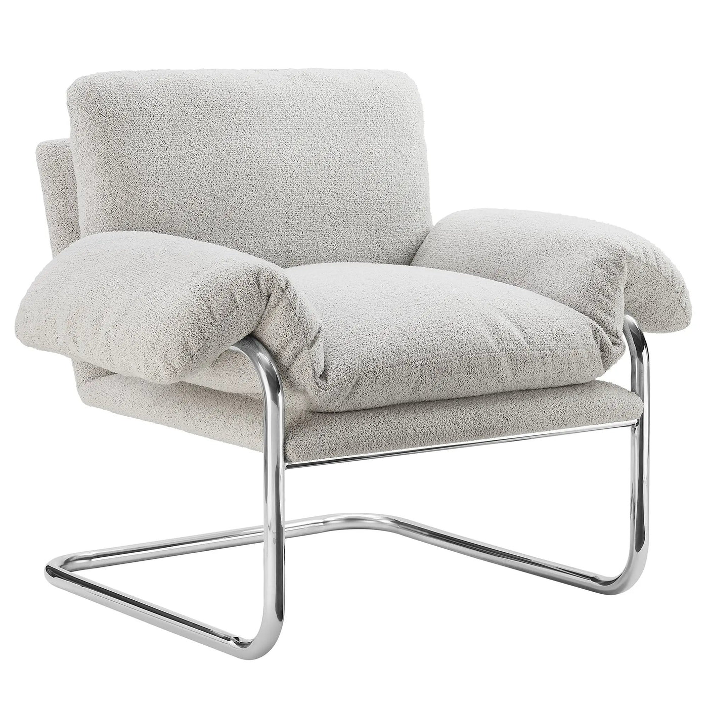 Ansel Boucle Fabric Accent Chair by Modway by HouseOfZazla