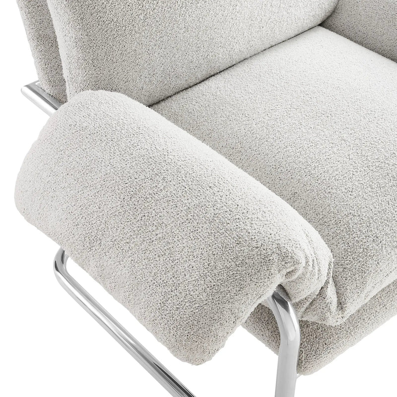 Ansel Boucle Fabric Accent Chair by Modway by HouseOfZazla