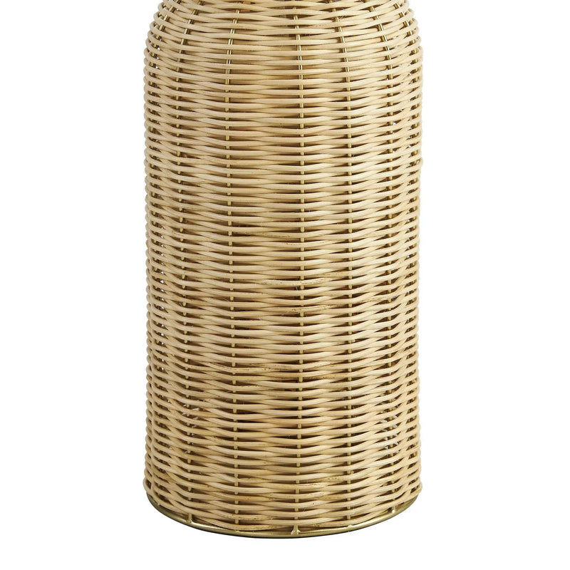 Santo Rattan Table Lamp with Dome Shade by Modway by HouseOfZazla