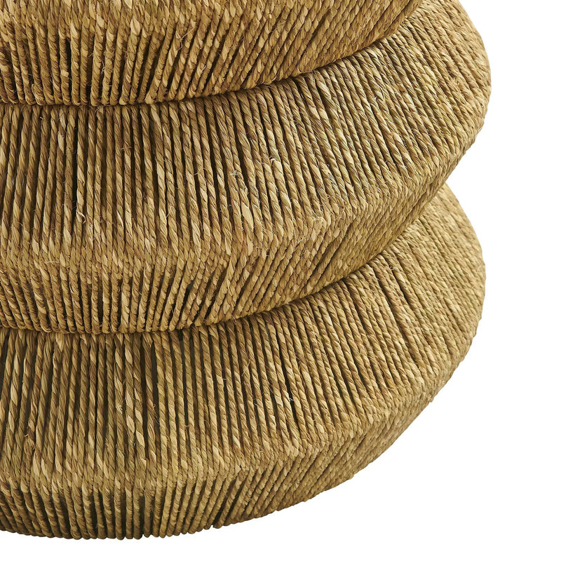 Maris Seagrass and Wood End Table by Modway by HouseOfZazla