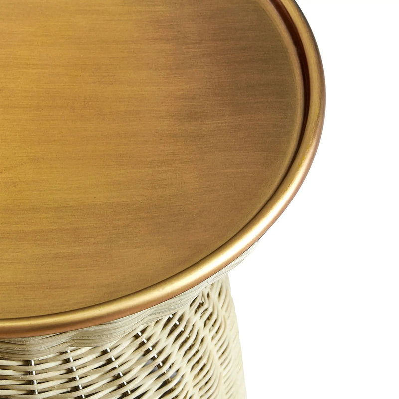 Lazaro Round Rattan Side Table by Modway by HouseOfZazla