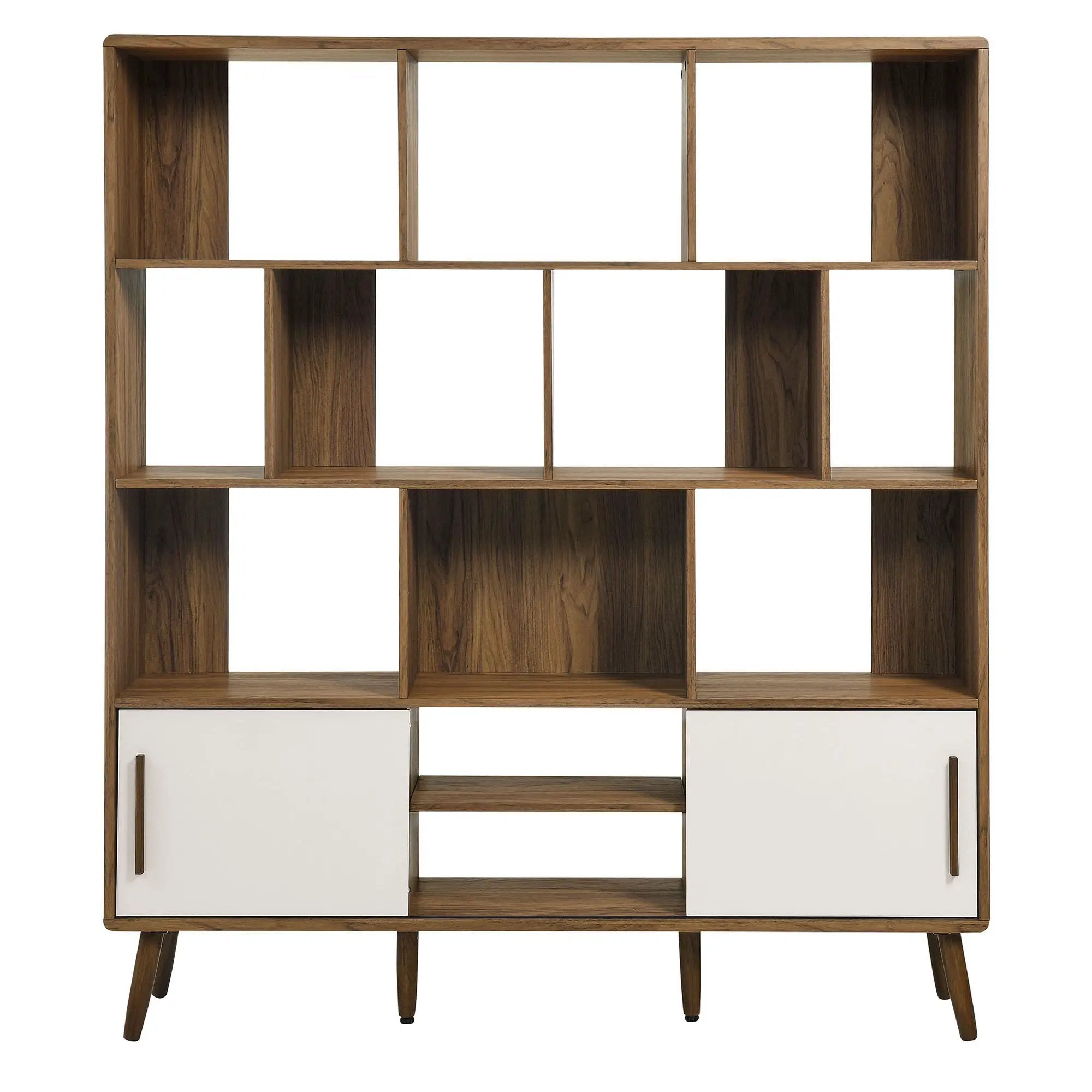 Transmit 59" Bookcase with Sliding Doors by Modway by HouseOfZazla