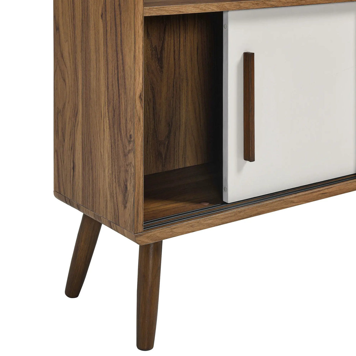 Transmit 59" Bookcase with Sliding Doors by Modway by HouseOfZazla