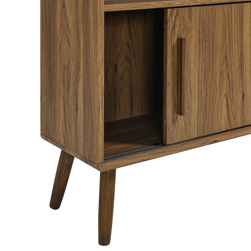 Transmit 59" Bookcase with Sliding Doors by Modway by HouseOfZazla
