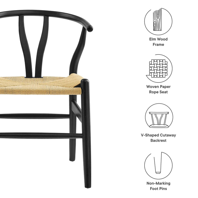 Amish 29" Wood Dining Chair by Modway by HouseOfZazla