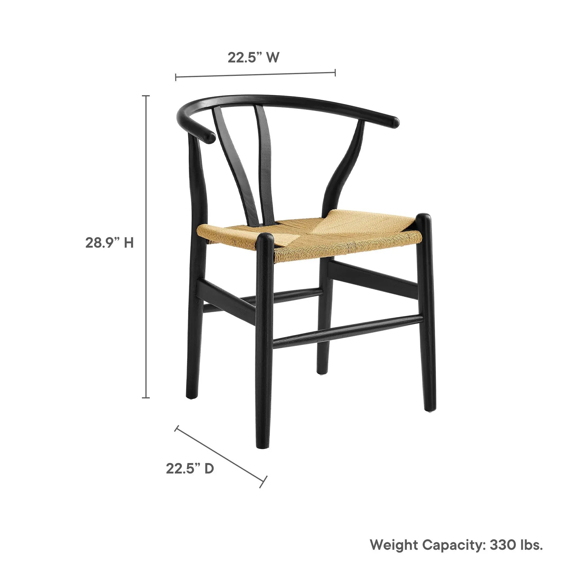 Amish 29" Wood Dining Chair by Modway by HouseOfZazla