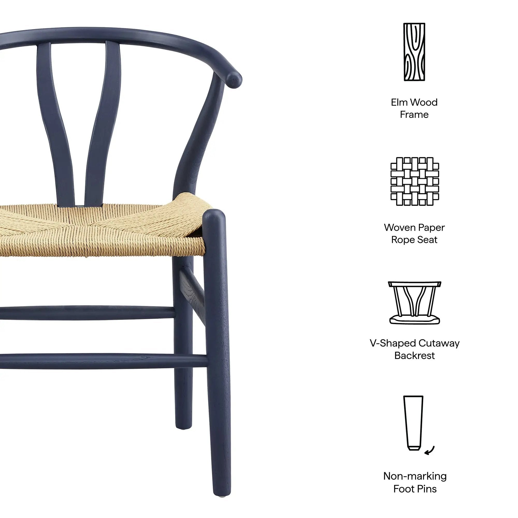 Amish 29" Wood Dining Chair by Modway by HouseOfZazla