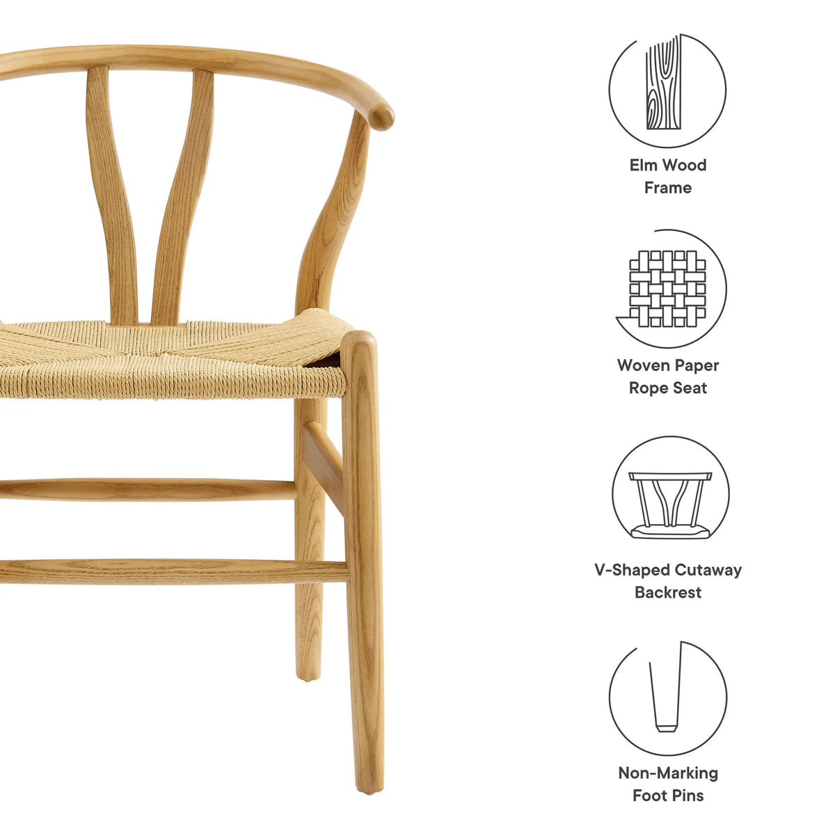Amish 29" Wood Dining Chair by Modway by HouseOfZazla