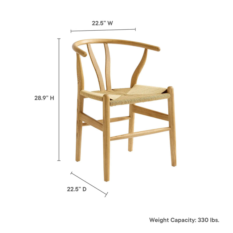 Amish 29" Wood Dining Chair by Modway by HouseOfZazla