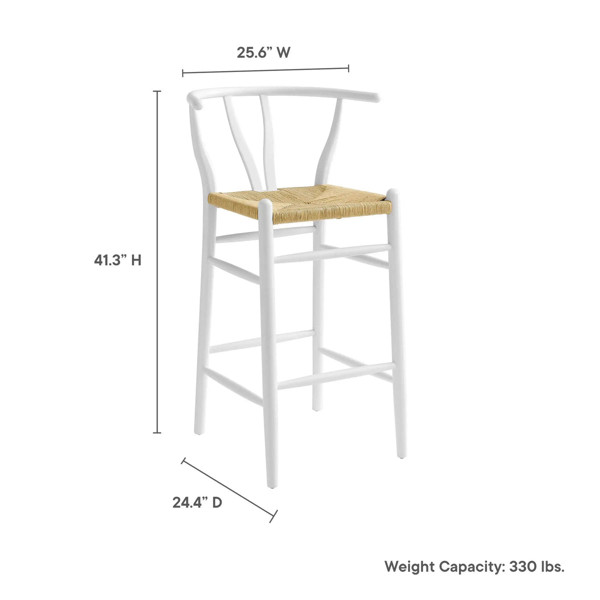 Amish Wood Bar Stool by Modway by HouseOfZazla