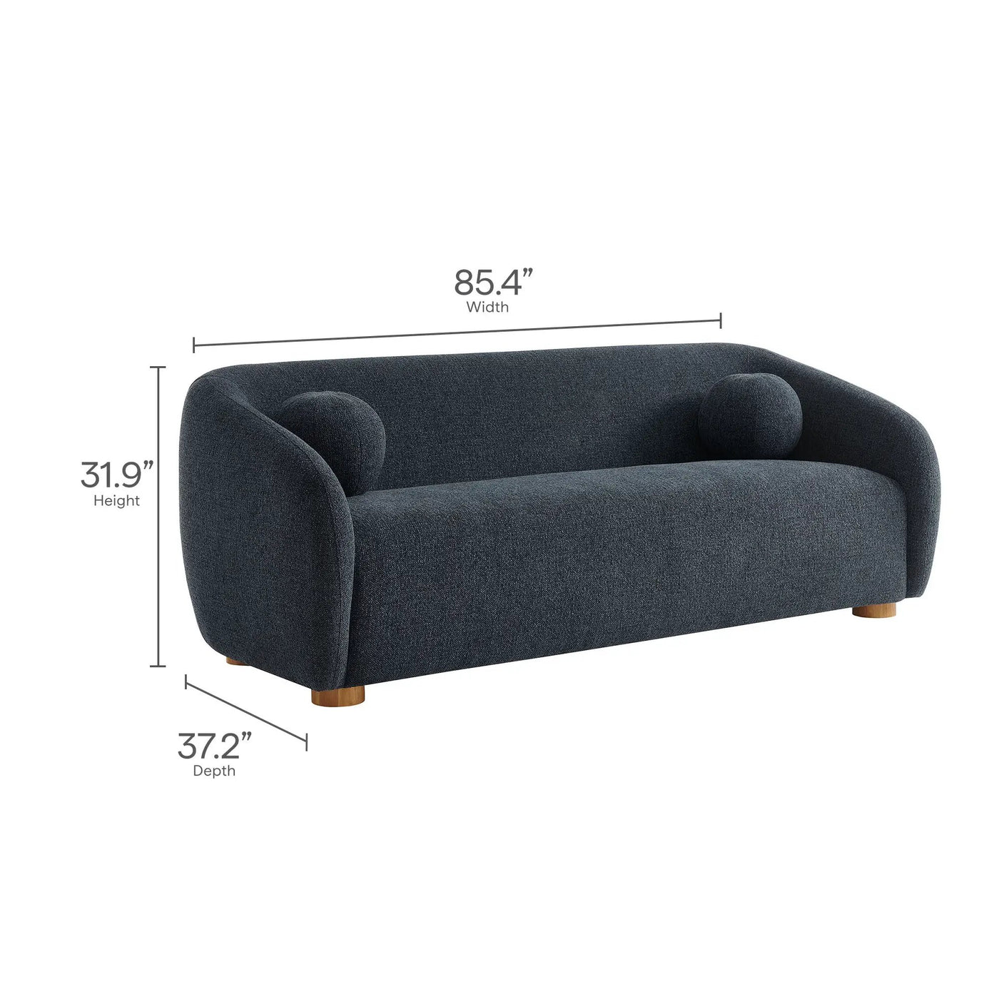 Holland 85" Chenille Fabric Sofa by Modway by HouseOfZazla