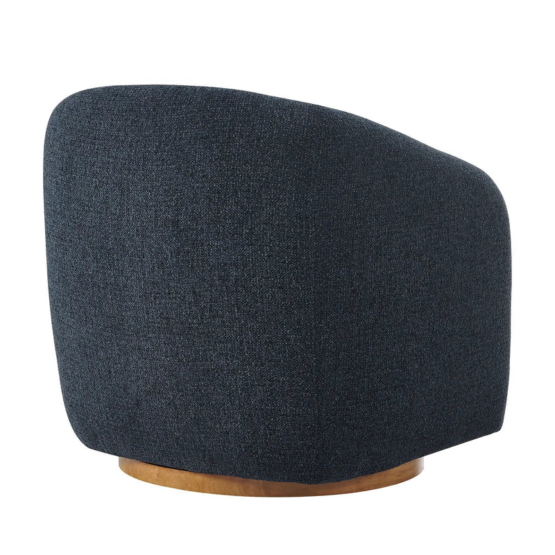 Holland Swivel Chenille Fabric Armchair by Modway by HouseOfZazla
