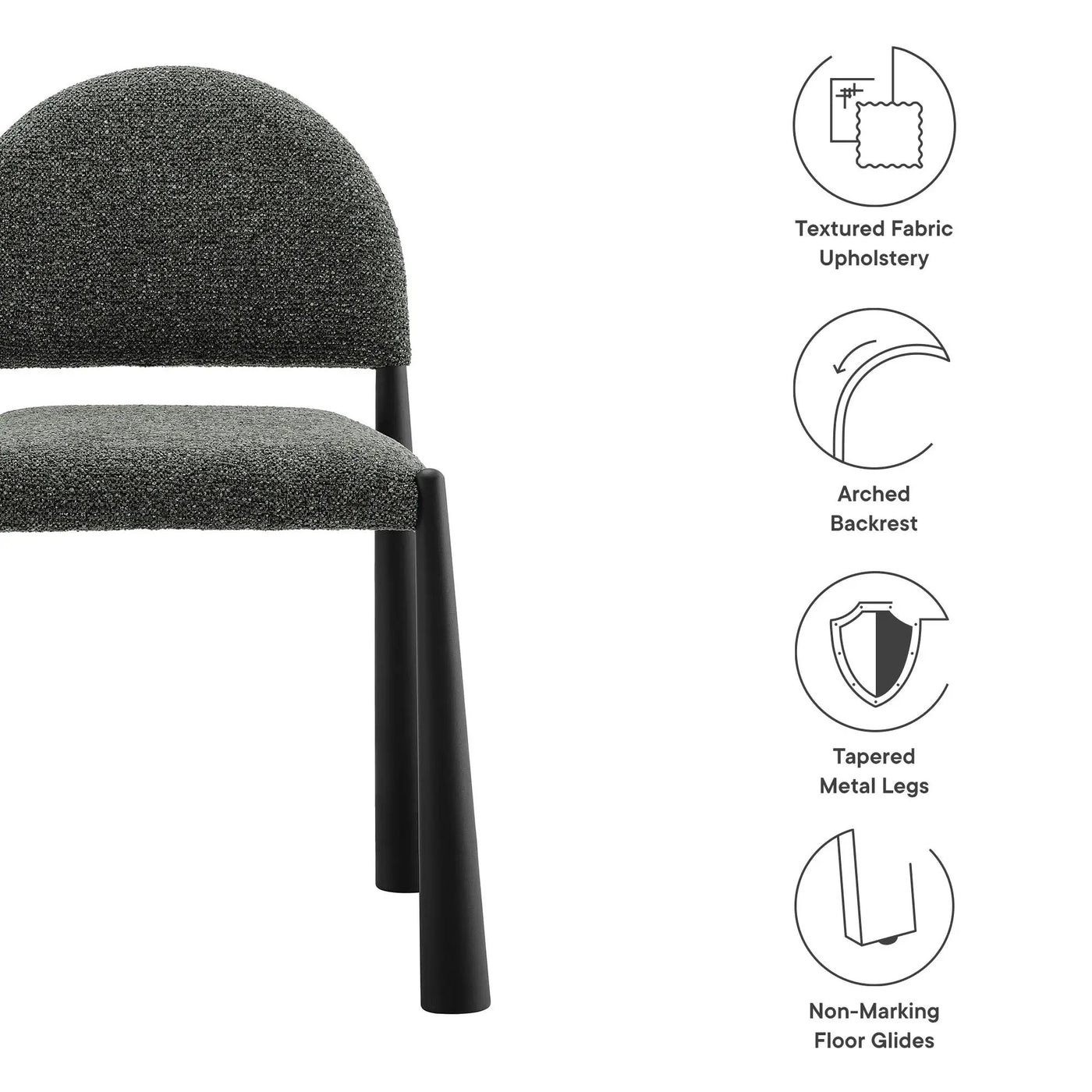 Hayley Upholstered Fabric Dining Side Chair by Modway by HouseOfZazla