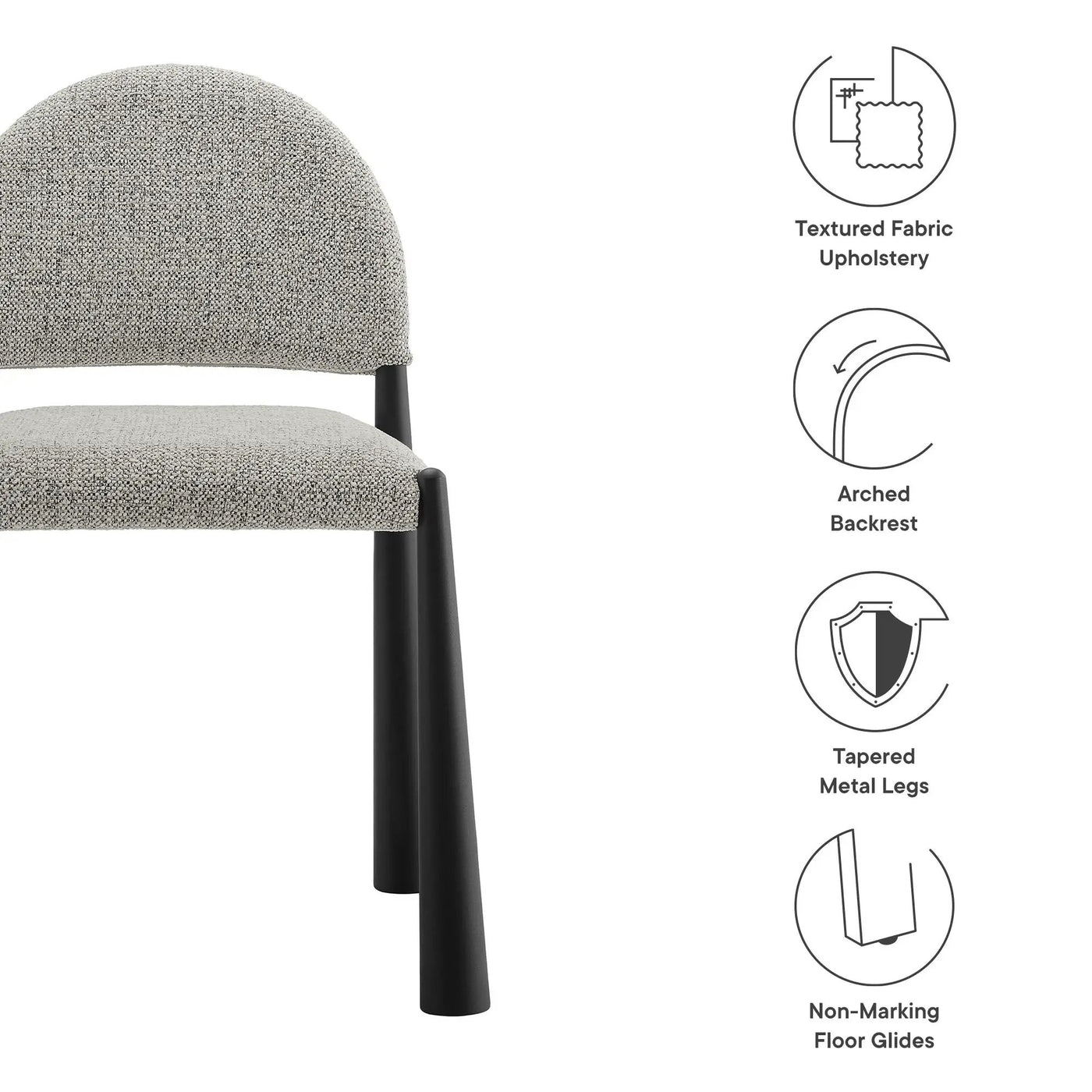 Hayley Upholstered Fabric Dining Side Chair by Modway by HouseOfZazla