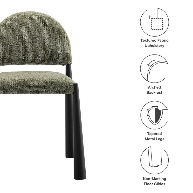 Hayley Upholstered Fabric Dining Side Chair by Modway by HouseOfZazla