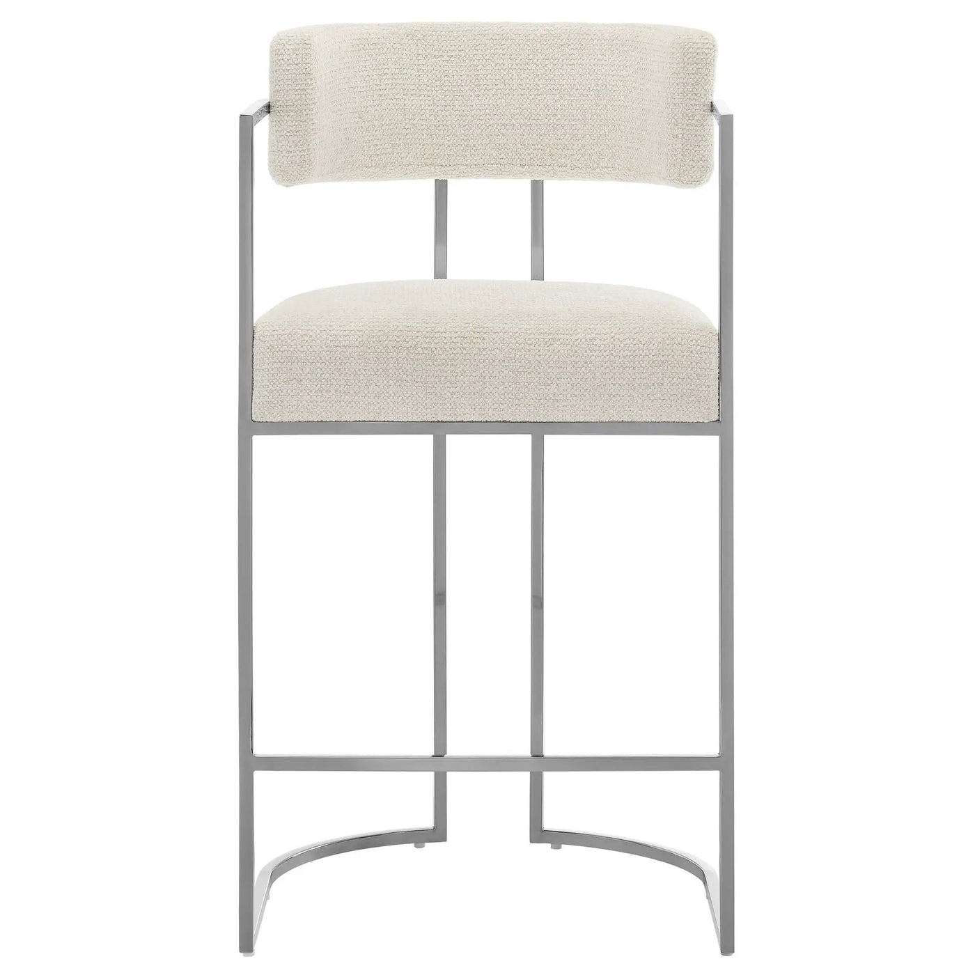 Huron Curved Back Fabric and Metal Counter Stool by Modway by HouseOfZazla