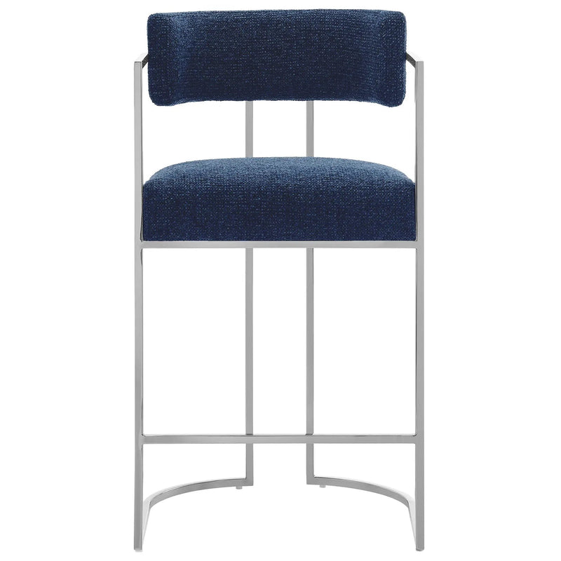 Huron Curved Back Fabric and Metal Counter Stool by Modway by HouseOfZazla