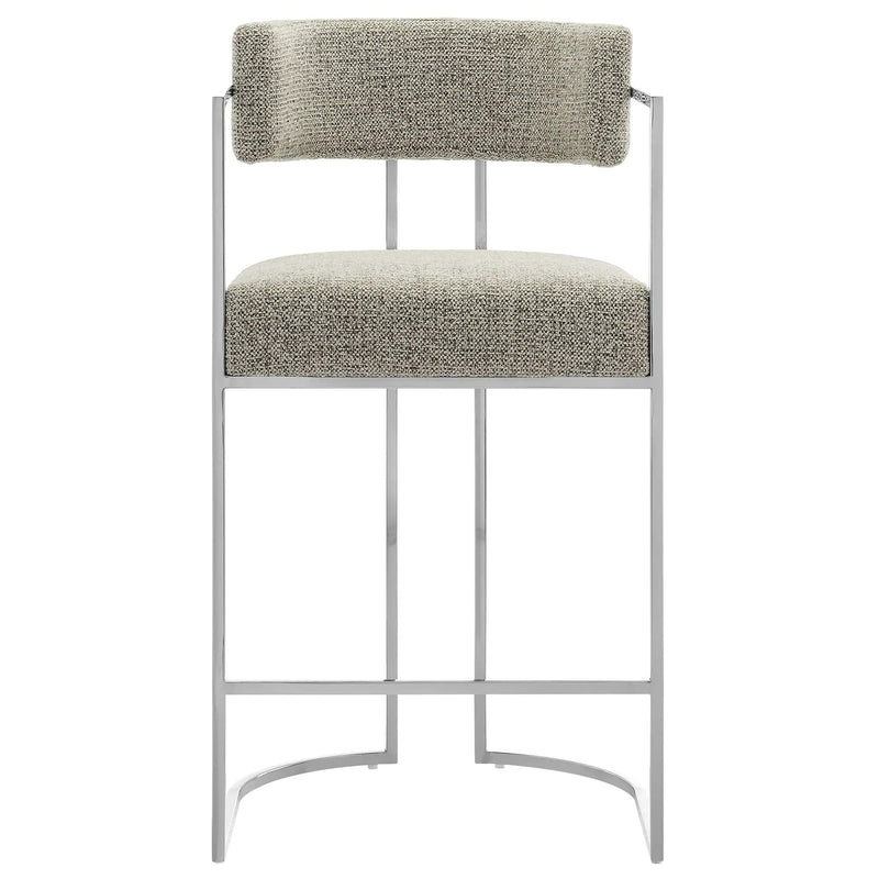 Huron Curved Back Fabric and Metal Counter Stool by Modway by HouseOfZazla