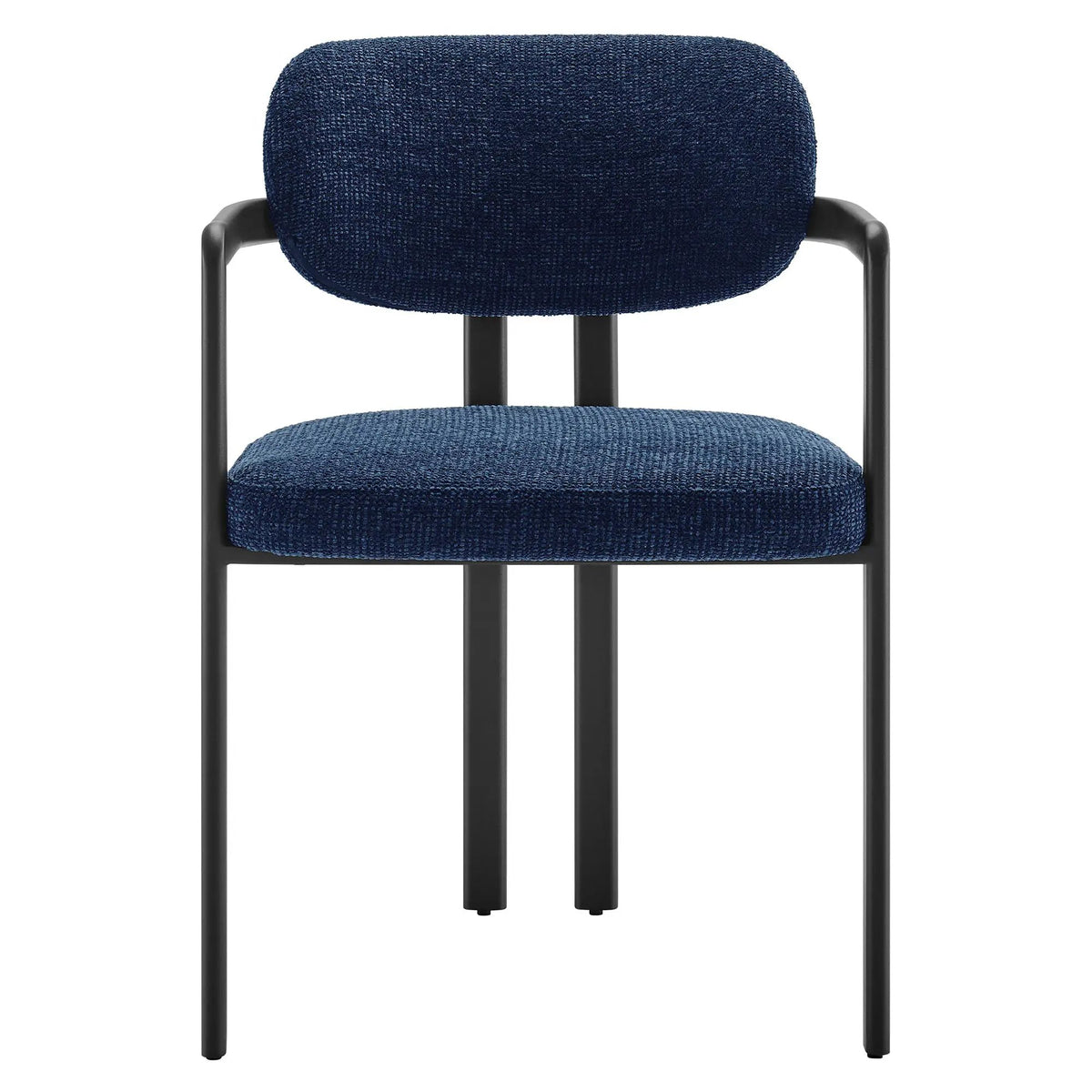 Elio Barrel Fabric and Metal Dining Chair by Modway by HouseOfZazla