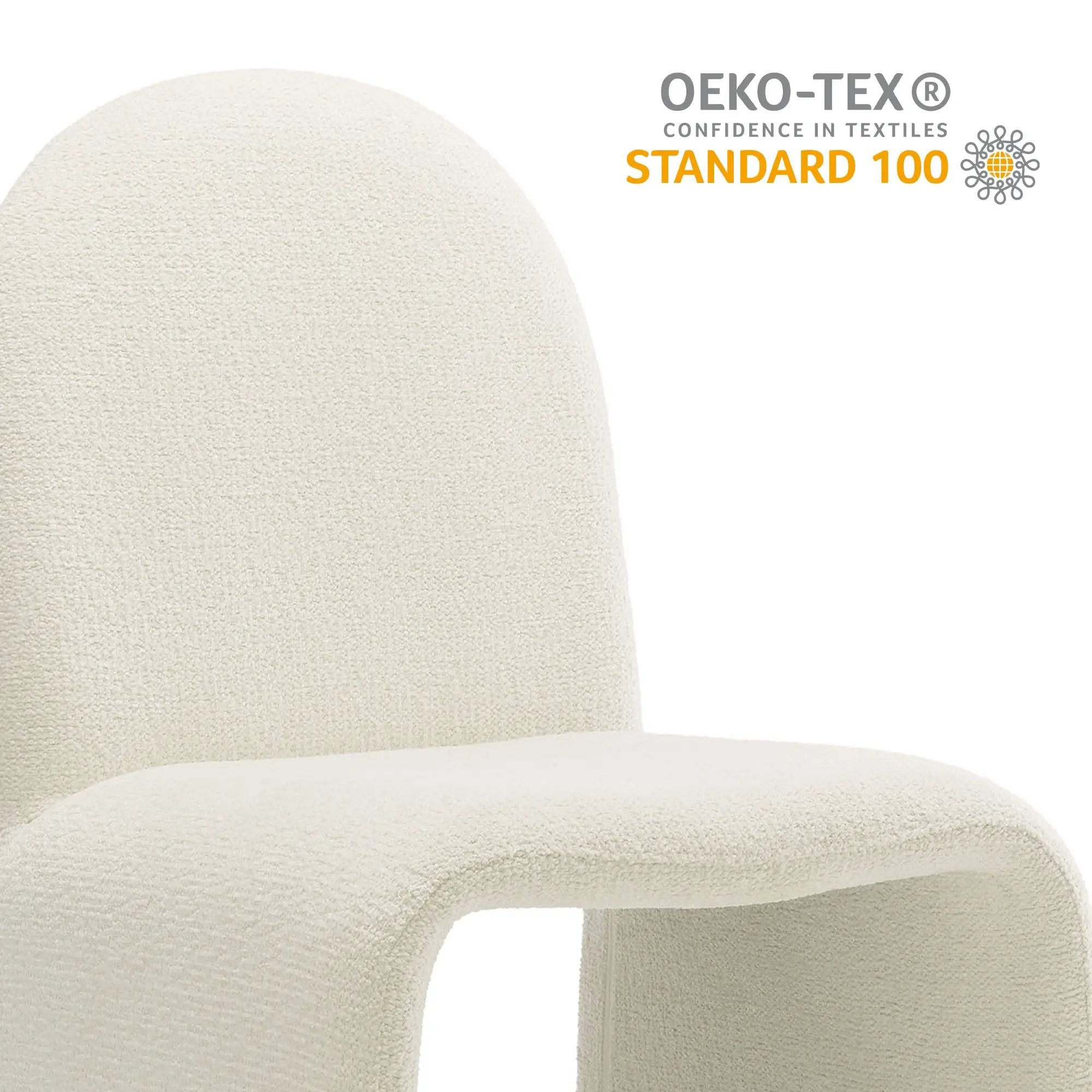 Junia Boucle Upholstered Armless Dining Chair by Modway by HouseOfZazla