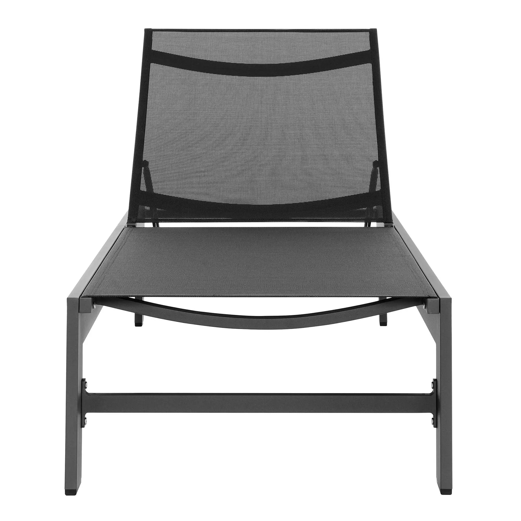 Tahoe Outdoor Patio Mesh and Aluminum Chaise Lounge by Modway by HouseOfZazla