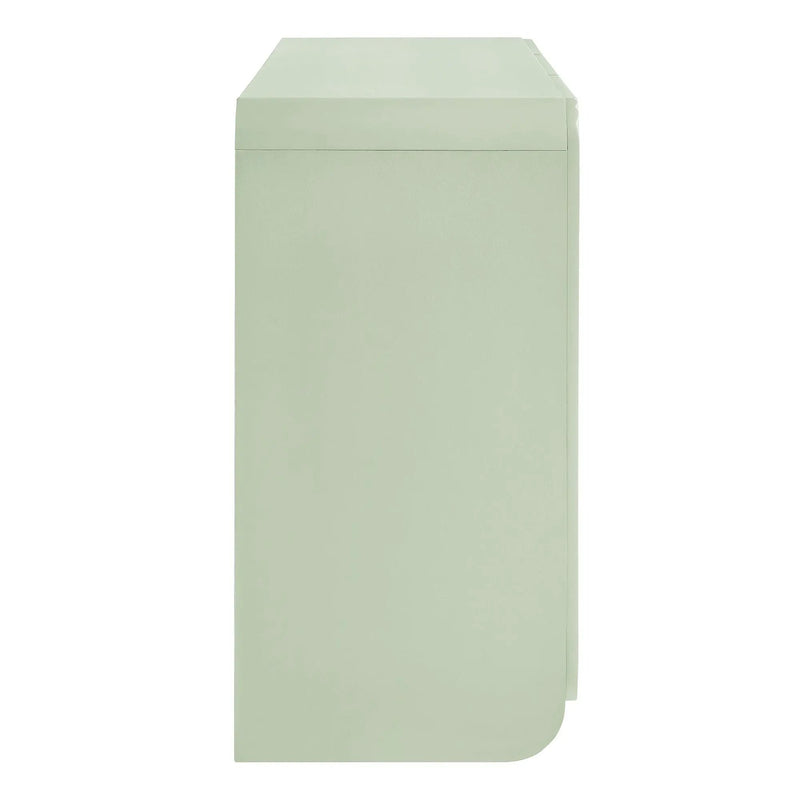 Dahlia Fluted and Scalloped Sideboard Storage Cabinet by HouseOfZazla
