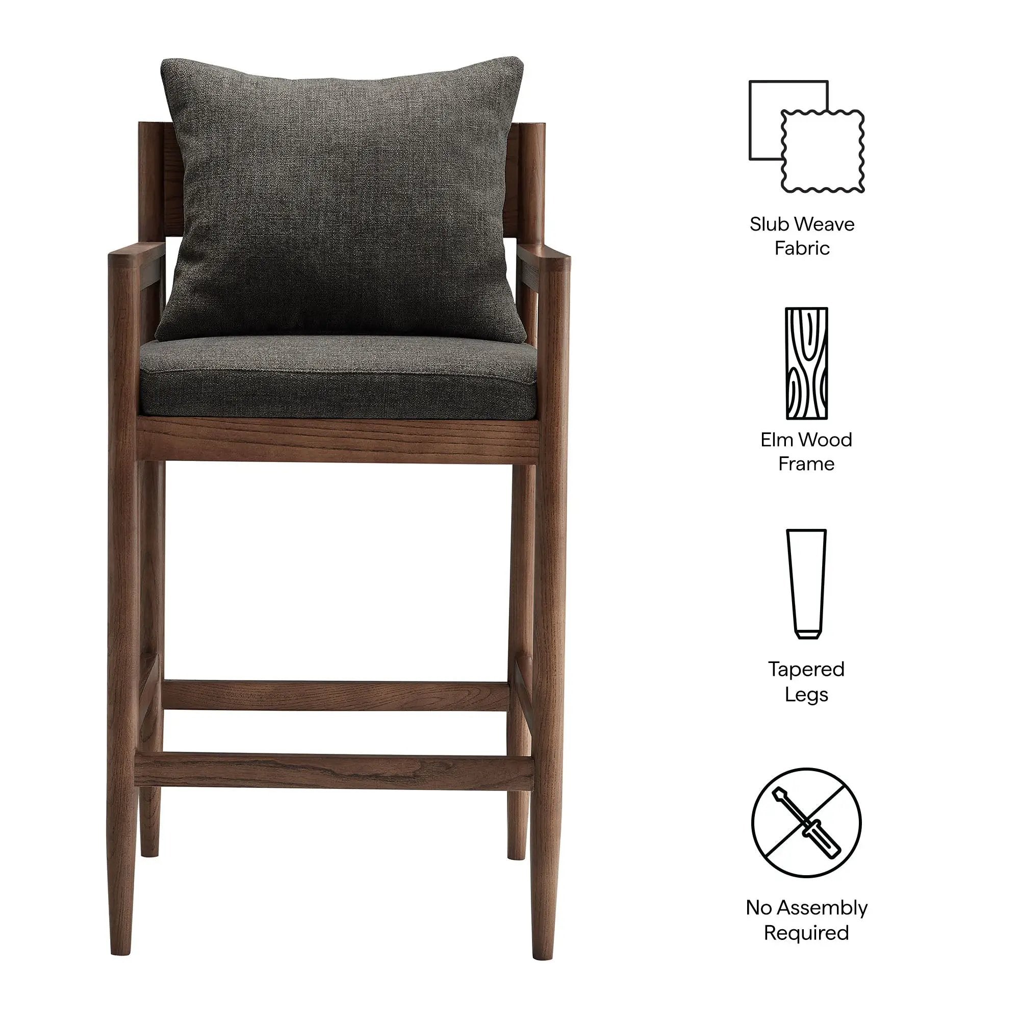 Remington Wood Bar Stool by Modway by HouseOfZazla
