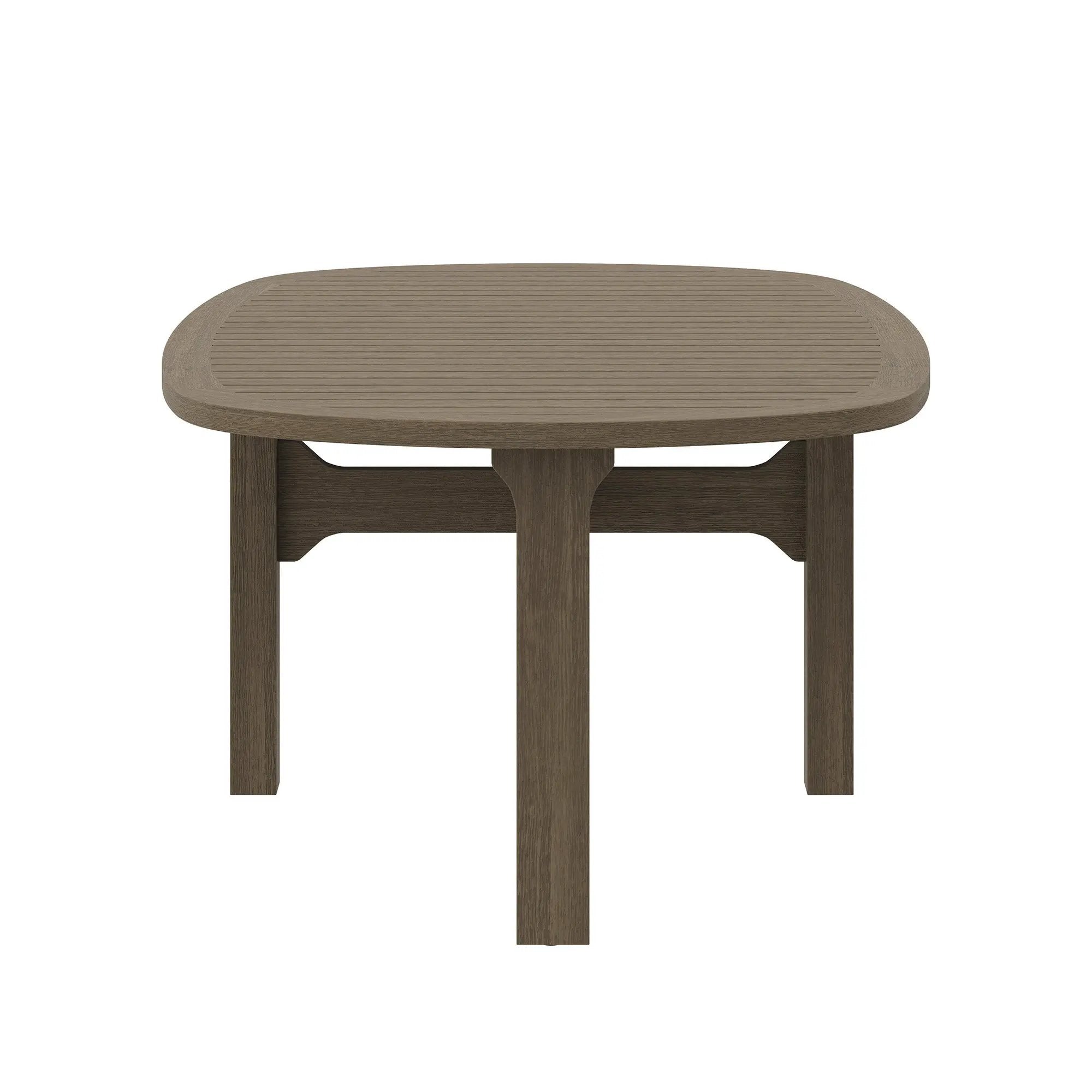Saratoga Oval Outdoor Patio Teak Wood Coffee Table by Modway by HouseOfZazla