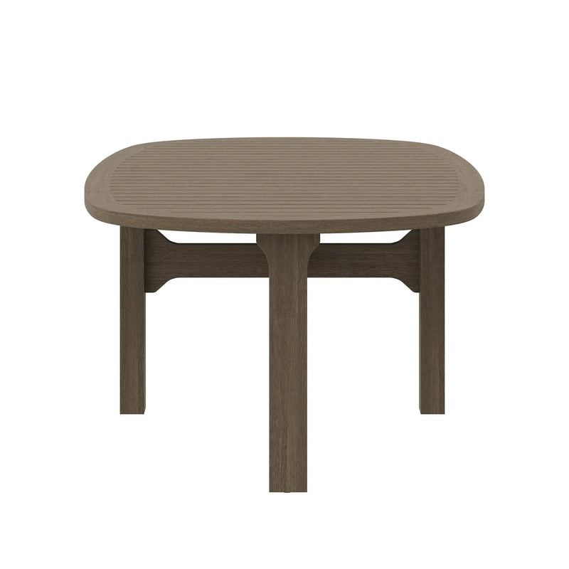 Saratoga Oval Outdoor Patio Teak Wood Coffee Table by Modway by HouseOfZazla