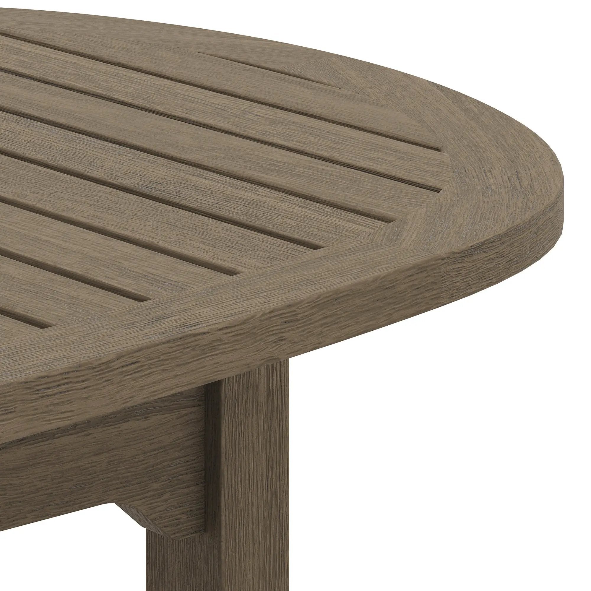 Saratoga Oval Outdoor Patio Teak Wood Coffee Table by Modway by HouseOfZazla