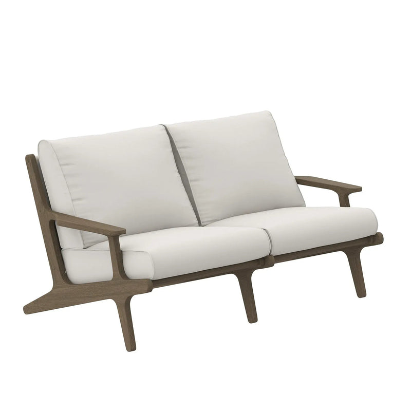 Saratoga Outdoor Patio Teak Wood Loveseat by Modway by HouseOfZazla