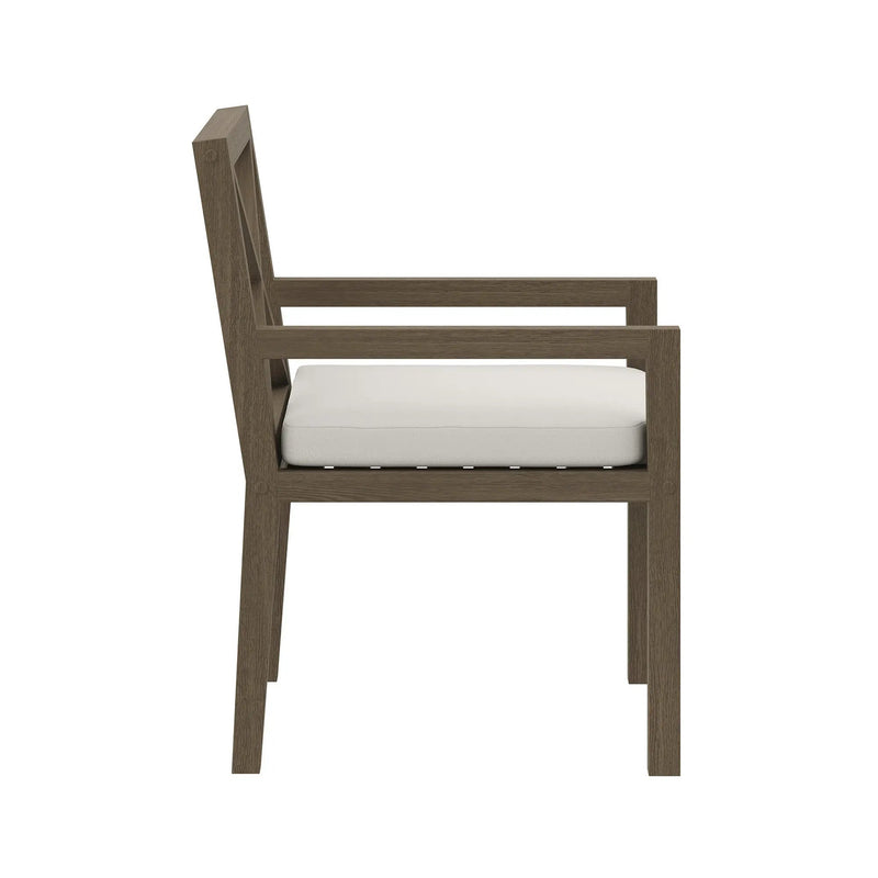 Northlake Outdoor Patio Teak Dining Armchair by HouseOfZazla