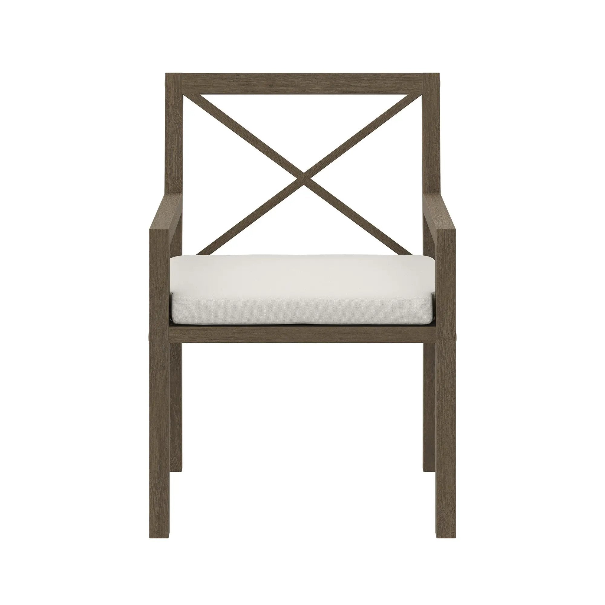 Northlake Outdoor Patio Teak Dining Armchair by HouseOfZazla