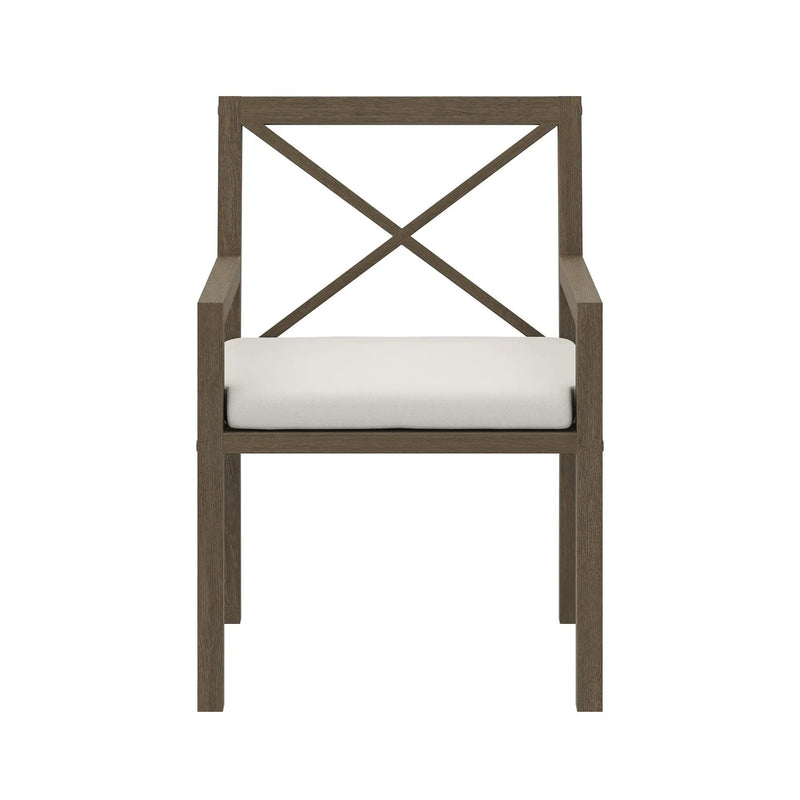 Northlake Outdoor Patio Teak Dining Armchair by HouseOfZazla