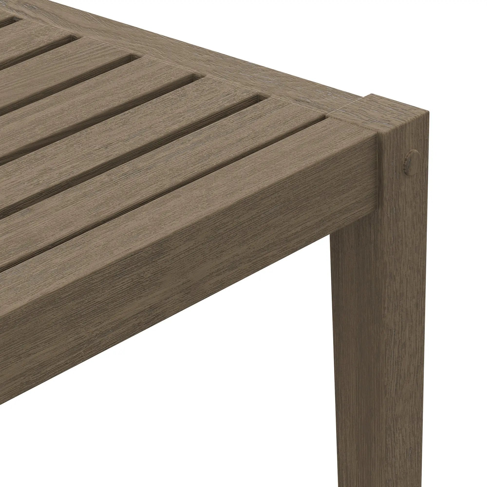 Northlake Square Outdoor Patio Teak Side Table by Modway by HouseOfZazla