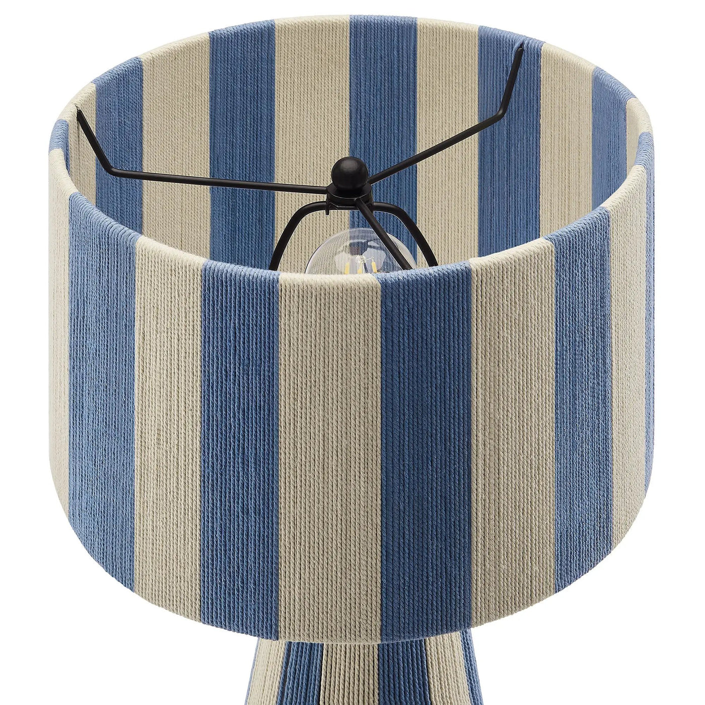 Renae Handwoven Cotton Thread Striped Table Lamp by Modway by HouseOfZazla