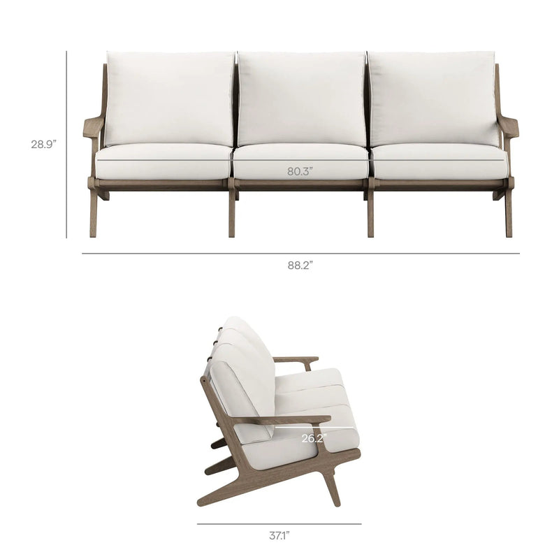 Saratoga 4-Piece Outdoor Patio Teak Wood Furniture Set by Modway by HouseOfZazla